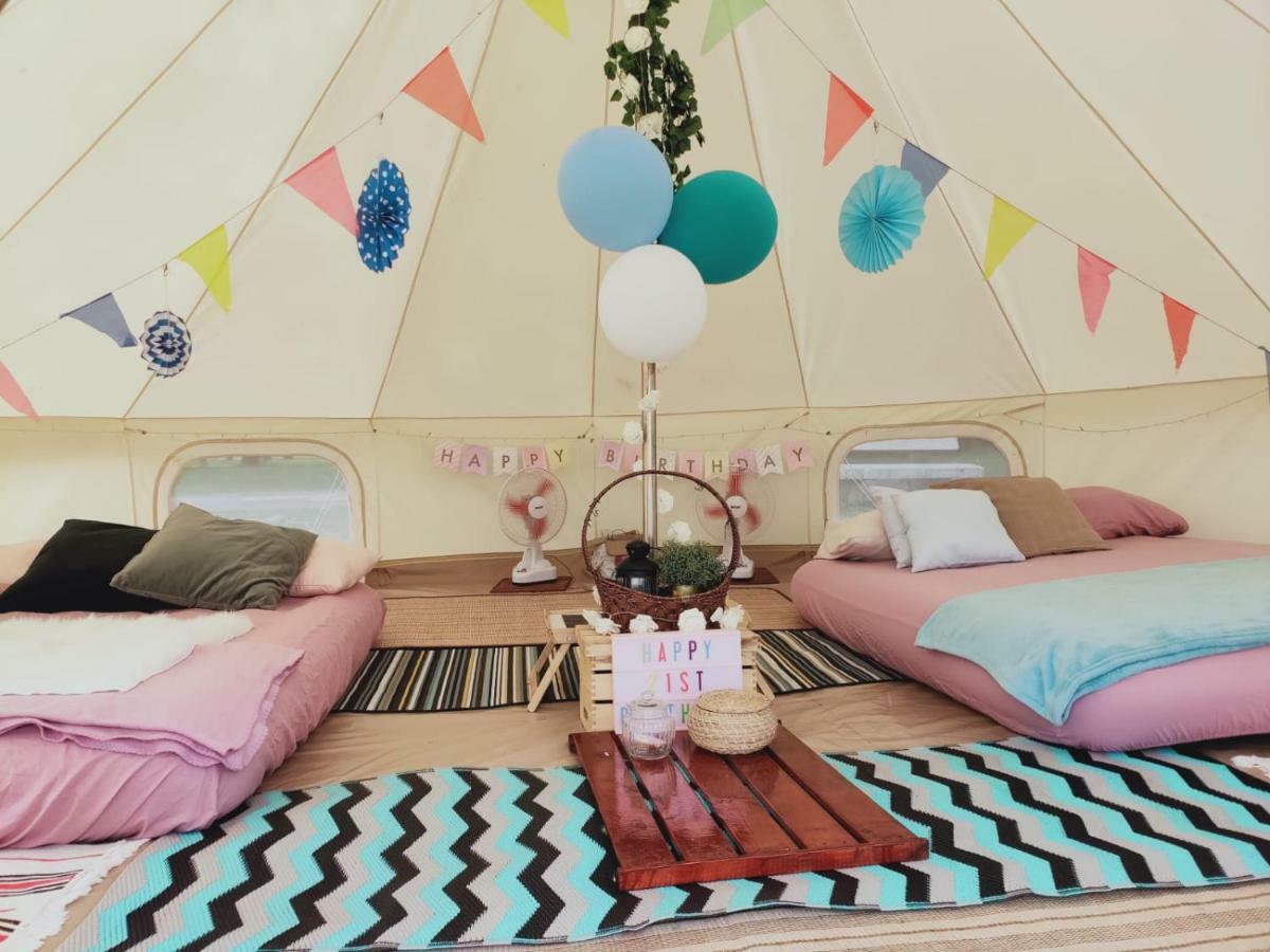 Glamping Kaki - Medium Bell Tent Singapura Exterior foto