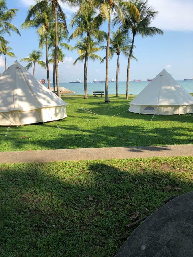 Glamping Kaki - Medium Bell Tent Singapura Exterior foto